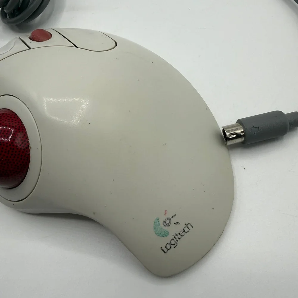 Logitech TrackMan Marble+ T-CL13 & Cordless Wheel T-RA18 Mice Parts Repair Lot